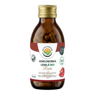 Salvia Paradise Lesklokorka lesklá reishi BIO 120 kapslí – Hledejceny.cz