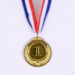 Medaile kovová 1.místo 6,5 cm – Zboží Dáma