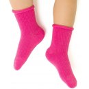 Steven Dětské merino bezešvé ponožky Art. 130 růžové