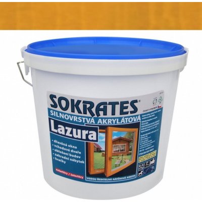 Sokrates Silnovrstvá akrylátová lazura 4 kg pinie – Zboží Mobilmania