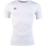 Umbro CORE SS CREW BASELAYER Bílá Černá pánské sportovní triko – Zboží Mobilmania