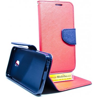 Pouzdro Fancy Book - Samsung Galaxy J3 2017 červené – Zboží Mobilmania