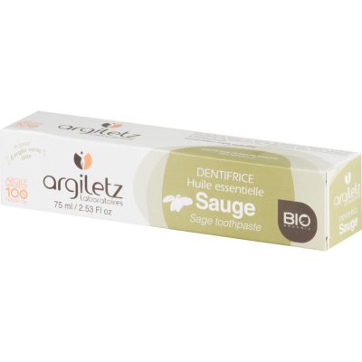 Bio Argiletz zubní pasta se zeleným jílem šalvěj 75 ml – Zbozi.Blesk.cz