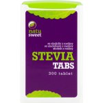 Natusweet Stevia tablety v zásobníku 300 tbl 18 g – Zboží Dáma