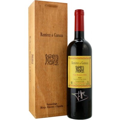 Remírez de Ganuza Gran Reserva s podpisem vinaře suché červené 2010 14,5% 0,75 l (dřevěná kazeta) – Hledejceny.cz