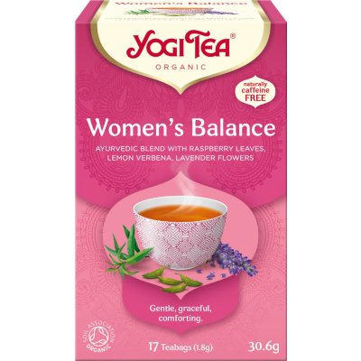 Yogi Tea Bio Rovnováha ženy 17 x 1.8 g – Zbozi.Blesk.cz