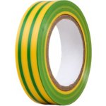 Emos F61515 páska izolační PVC 15 mm x 10 m zeleno-žlutá – Sleviste.cz