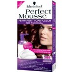 Schwarzkopf Perfect Mousse Permanent Color barva na vlasy 388 tmavě červenohnědý – Zbozi.Blesk.cz