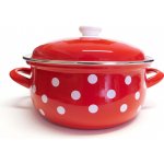 BELIS Puntík bílý / červený 20 cm 3,6 l – Hledejceny.cz