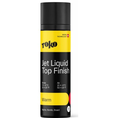 Toko Jet Liquid Top Finish Warm +10°C až -4°C 70 ml – Zboží Dáma