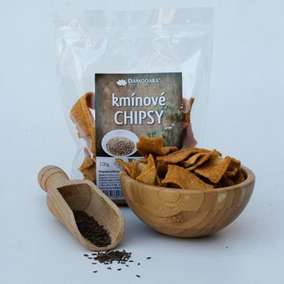 Damodara Kmínové chipsy 100 g – Zbozi.Blesk.cz
