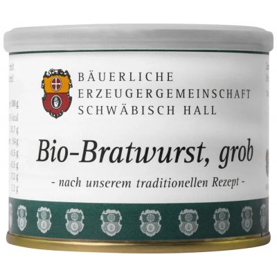 Bäuerliche Erzeugergemeinschaft Schwäbisch Hall Pravý Hallský Bratwurst bio 200 g – Hledejceny.cz