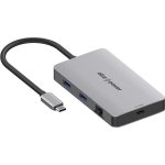 AlzaPower Metal USB-C Dock Station 7v1 Dual Screen APW-HCA72SY – Zboží Živě