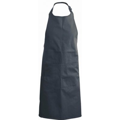 Kariban Zástěra s laclem K885 dark grey – Hledejceny.cz