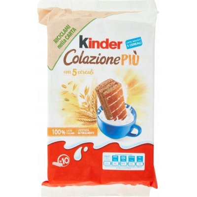 Kinder Colazione cereální měkký dezert s mléčným a kakaovým krémem 290 g – Zboží Dáma