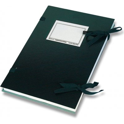 Hit Office A4 Desky s tkanicí se štítkem černé – Zboží Živě