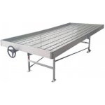 Ebb & Flow Posuvný ocelový stůl vč. napouštěcí vany 122x122cm – Sleviste.cz