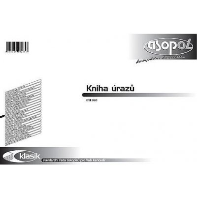 Asopol 091360 Kniha úrazů od roku 2015 – Hledejceny.cz