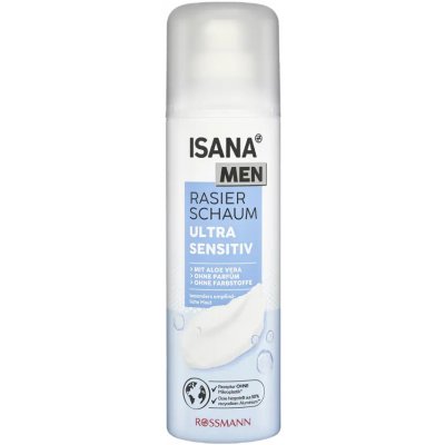 ISANA Men Pěna na holení Ultra Sensitive 300 ml – Zboží Dáma