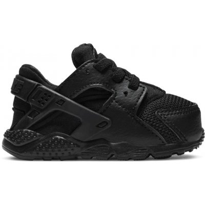 Nike Huarache Run Trainers Infants Triple Black – Zboží Dáma