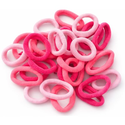 Mini látkové gumičky do vlasů - 50ks – Zbozi.Blesk.cz