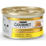 Gourmet Gold Savoury Cake s kuřecím & mrkví 85 g – Hledejceny.cz