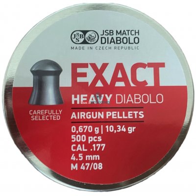 Diabolky JSB Exact Heavy 4,52 mm 500 ks – Zboží Dáma