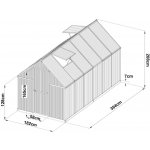 Lanit Plast Sarana 6x12 PC 4 mm stříbrný LG4276 – Zboží Dáma