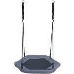 EcoToys šestihranná houpačka Čapí hnízdo šedá 92 cm – Zboží Mobilmania