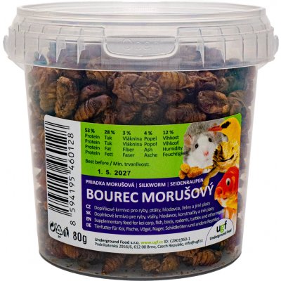 Underground Food sušený bourec morušový 500 ml 150 g – Zboží Dáma