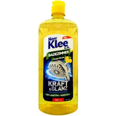 Klee Essig Bathroom Reiniger citron octový čistič 1 l – Zboží Mobilmania