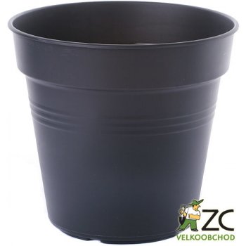 Elho Green Basics Květináč living black 27 cm