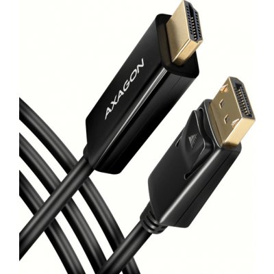 AXAGON RVD-HI14C2, DisplayPort -> HDMI 1.4 redukce / kabel 1.8m, 4K/30Hz - RVD-HI14C2 – Zboží Živě