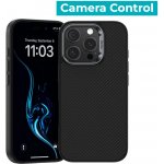 Benks Magnetic Armor Pro Camera Control Kevlar Metal Frame 600D (D065) pro iPhone 16 Pro black 139054 – Zboží Živě