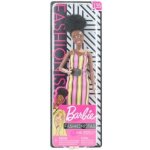 Barbie Modelka 135 s vitiligo pruhované šaty – Zbozi.Blesk.cz
