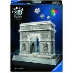 RAVENSBURGER 3D puzzle Iconics: Svítící Vítězný oblouk (Noční edice) 216 ks – Zboží Mobilmania