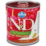 N&D Quinoa Dog Adult Skin & Coat Venison & Coconut 285 g – Hledejceny.cz