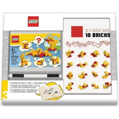 LEGO Stationery Classic Kachny - zápisník s perem a stavebnicí