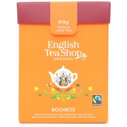 English Tea Shop Sypaný Rooibos čaj bio a fairtrade 80 g