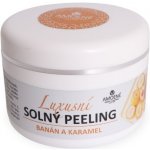 Amoené luxusní solný peeling banán a karamel 250g – Zbozi.Blesk.cz