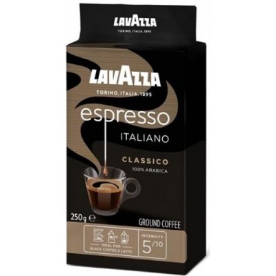 Lavazza mletá Espresso Italiano Classico vakuově balená 250 g – Zboží Dáma