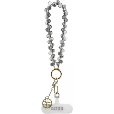 Guess univerzální popruh na ruku Crystals 4G Charm - černá – Hledejceny.cz