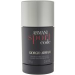 Giorgio Armani Black Code deostick 75 ml – Hledejceny.cz