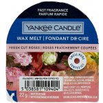 Yankee candle fresh cut roses vonný vosk do aromalampy 22 g – Zboží Dáma