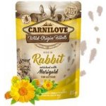 Carnilove Cat Pouch Rich in Rabbit Enriched with Marigold for Kittens 85 g – Sleviste.cz