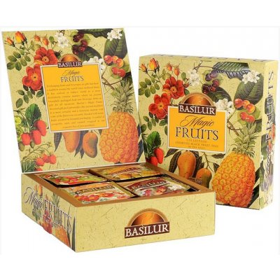 Basilur Magic Fruits Assorted 40 gastro sáčků 40 x 2 g – Hledejceny.cz