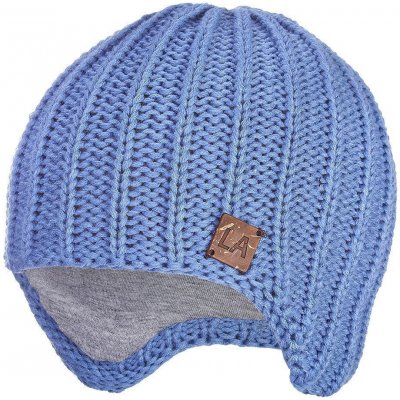 Little Angel DITA Čepice pletená na uši Outlast ® Ocelová – Zbozi.Blesk.cz