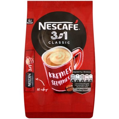 Nescafé Classic 3v1 10 x 17 g