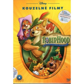 Robin Hood Kouzelné filmy 4 DVD