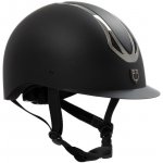 Equestro Jezdecká ochranná helma Azael Black Gunmetal – Zboží Dáma